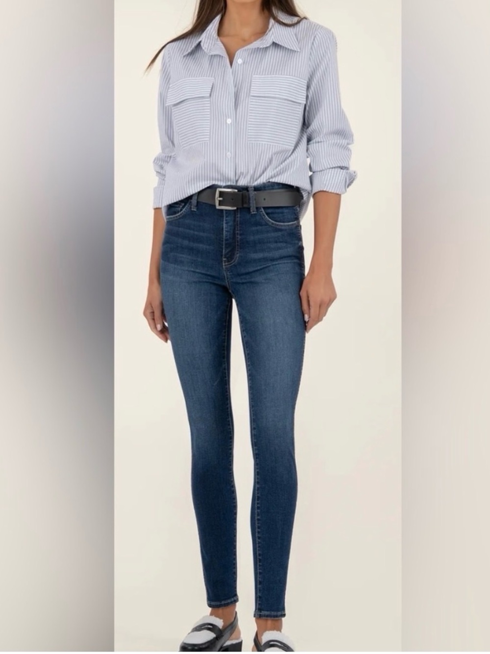 Kut from the Kloth High Rise Fab AB Toothpick Skinny | Size 8